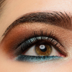 A Blue & Brown Look featuring Urban Decay Detour