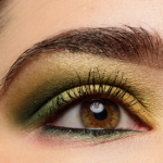A Warm, Green Look featuring Viseart Coy