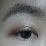 a pink blink of the eye