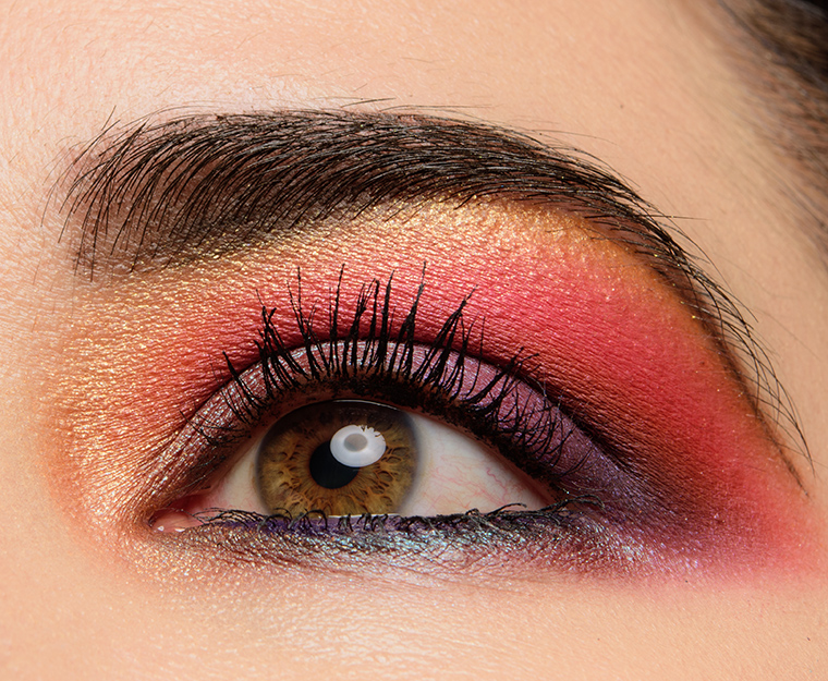 A Bright, Fuchsia & Purple Eye Look featuring MAC It's Designer