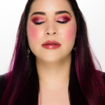 A Sparking Coral & Berry Look featuring Natasha Denona