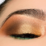 A Warm, Gold & Bronze Eye with a Pop of Lime featuring Natasha Denona Biba + Gold