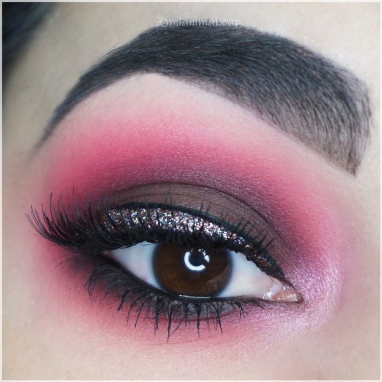 Eye Makeup Look with Riviera Eyeshadow Palette by ABH