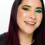 A Warm, Olive Green Look featuring ColourPop Just My Luck