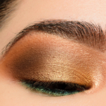 A Warm, Gold & Bronze Eye with a Pop of Lime featuring Natasha Denona Biba + Gold