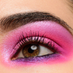 A Vivid, Sparkling Pink Eye Look Featuring Huda Beauty Neon Pink