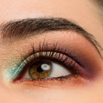 Muted Gold & Plums With A Pop Of Teal Featuring Colourpop Zodiac