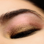 A Bronze & Pink, Metallic Eye Look featuring Fyrinnae