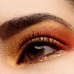 A Bright, Orange & Copper Eye Look Featuring Colourpop Orange You Glad