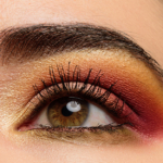 A Gold & Burgundy Eye Look featuring Ace Beaute Classical Paradise