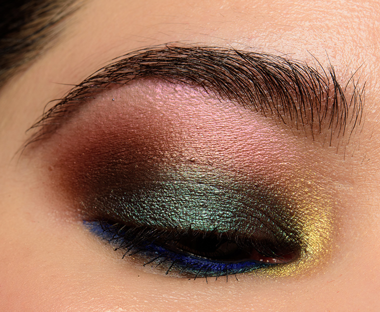 A Smoldering Green & Bronze Eye Look featuring Fyrinnae