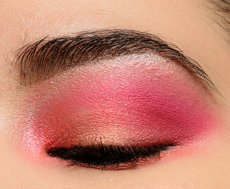 A Bright Peach & Fuchsia Look featuring Colourpop Strawberry Shake