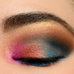A Shimmering, Multi-Color Eye Look featuring Colourpop and Viseart