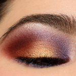 Pat McGrath Midnight Sun Eyeshadow Look - Gold & Purple