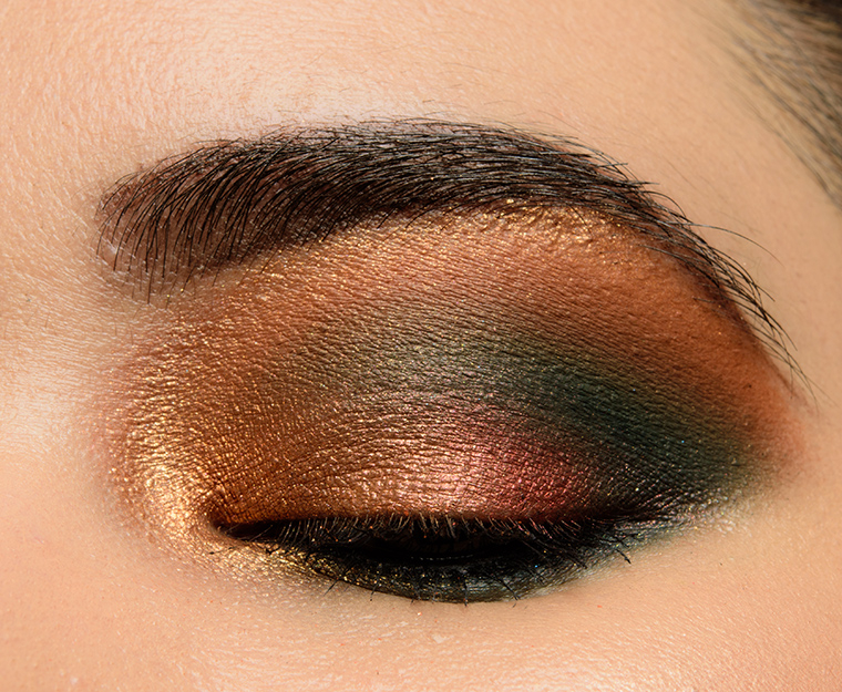 Natasha Denona Metropolis Eyeshadow Look #3 - Copper & Teal