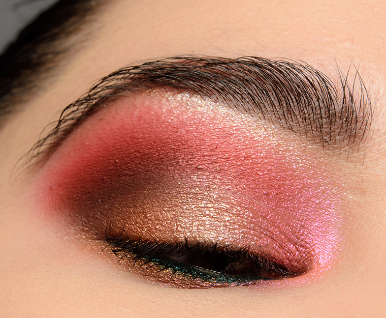 NABLA Cosmetics Cutie Coral Eyeshadow Look