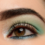 Huda Beauty Mint Pastel Obsessions Eyeshadow Look