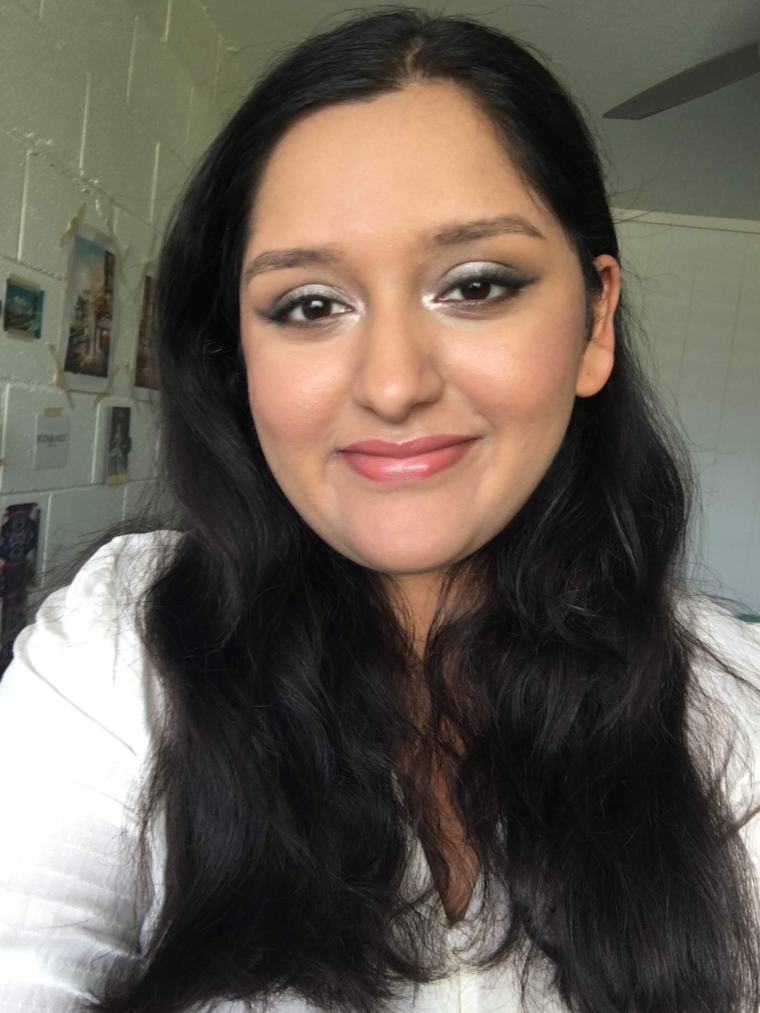 Silver and Winged Liner