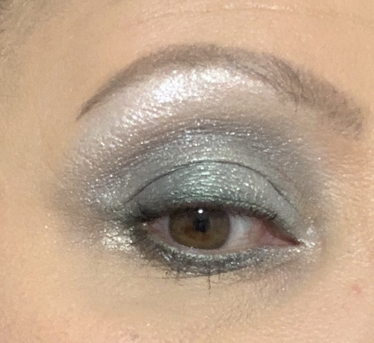 Icy Blue Eye Look