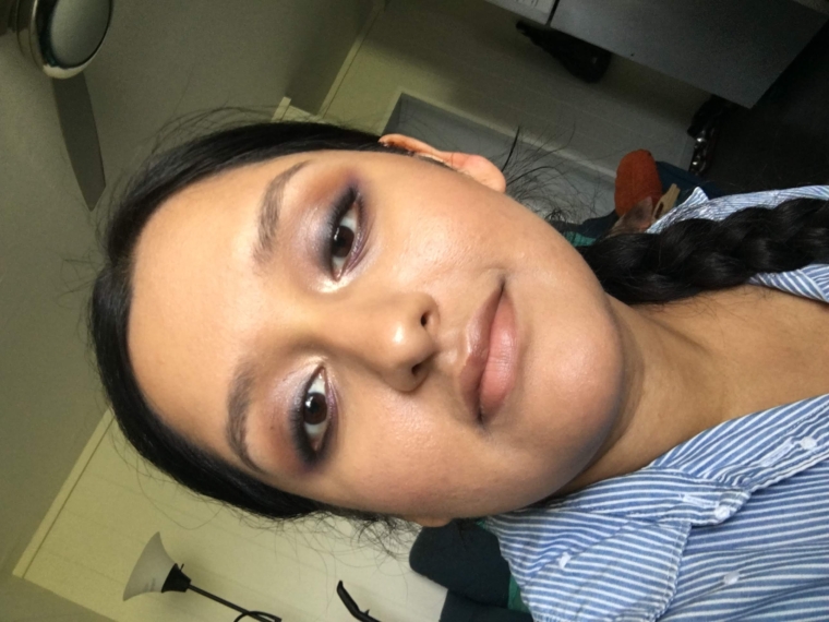 Navy and Purple Smoke