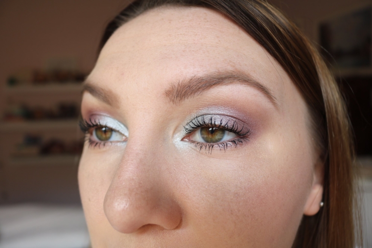 Blue Skies Eyeshadow Look