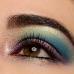 Opulent, Ciel-Hued Stencils of Sparkle Look