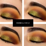 Natasha Denona Scarab + Colourpop Lil' Ray of Sunshine Eye Look