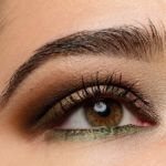 ColourPop x Hocus Pocus Gather Round Sisters Eyeshadow Look (gold/green)