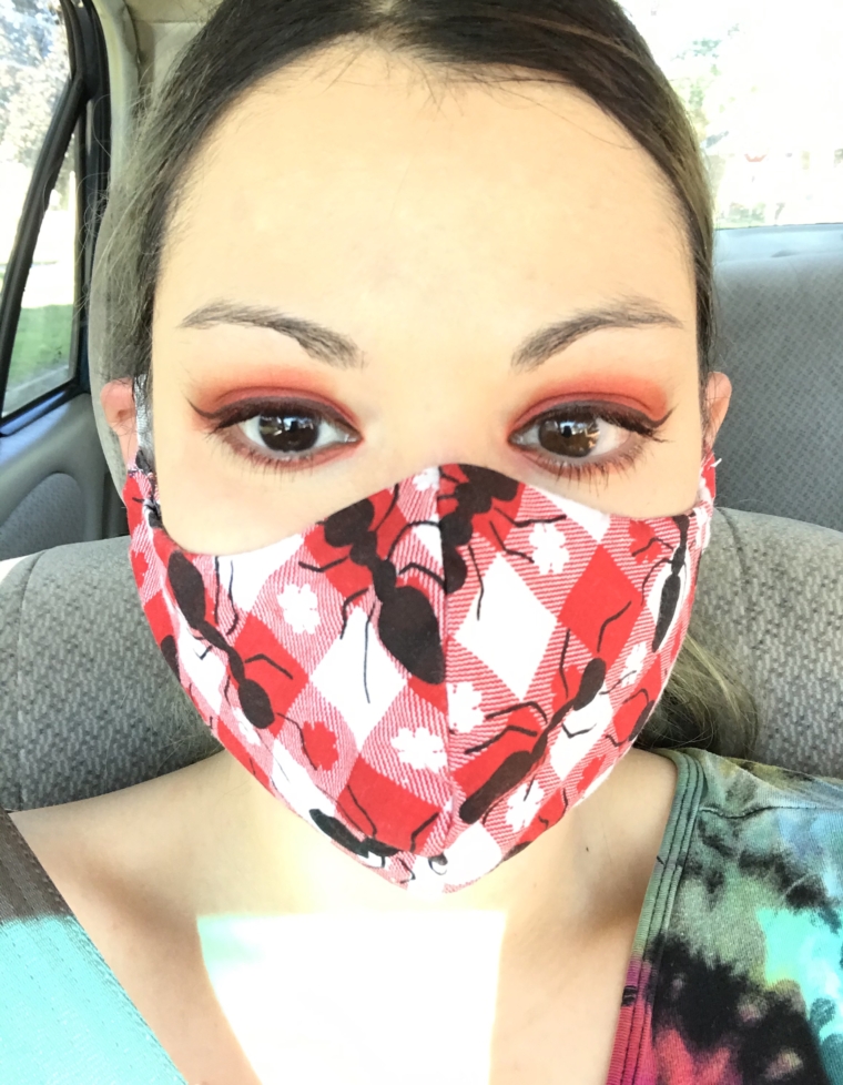 Eye Makeup with Matching Mask